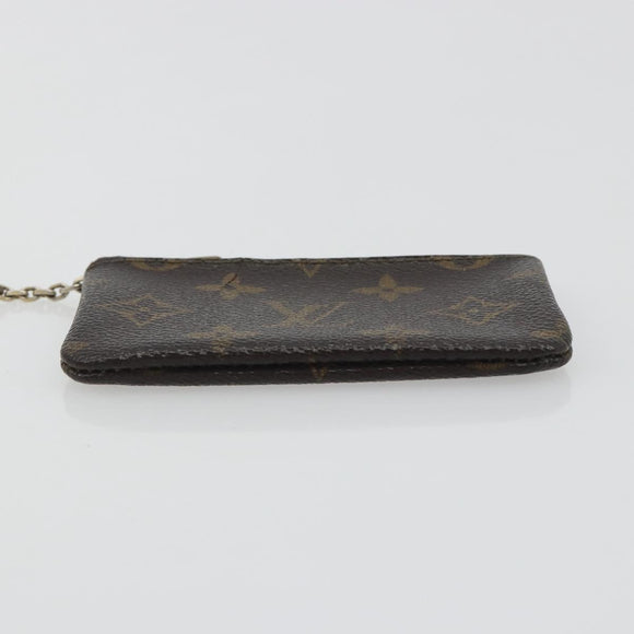 LOUIS VUITTON Monogram Pochette Cles Coin Purse M62650 LV Auth 193155