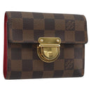 LOUIS VUITTON Damier Ebene Portefeuille Koala Bifold Wallet N60005 Auth 193156A-1
