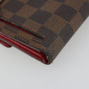 LOUIS VUITTON Damier Ebene Portefeuille Koala Bifold Wallet N60005 Auth 193156A-11