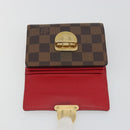 LOUIS VUITTON Damier Ebene Portefeuille Koala Bifold Wallet N60005 Auth 193156A-16