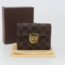 LOUIS VUITTON Damier Ebene Portefeuille Koala Bifold Wallet N60005 Auth 193156A-26