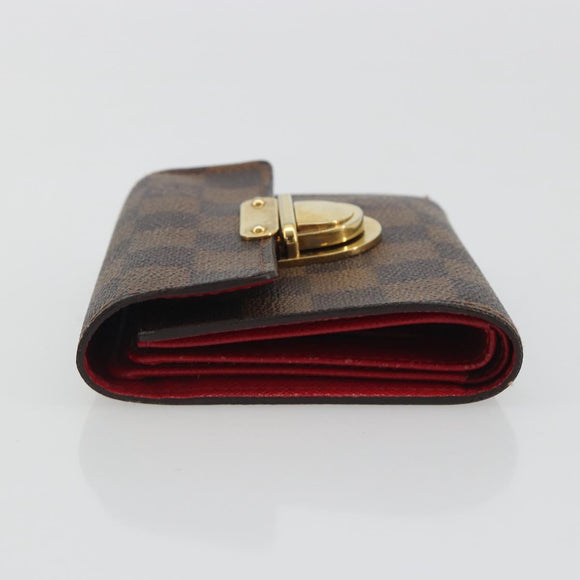 LOUIS VUITTON Damier Ebene Portefeuille Koala Bifold Wallet N60005 Auth 193156A