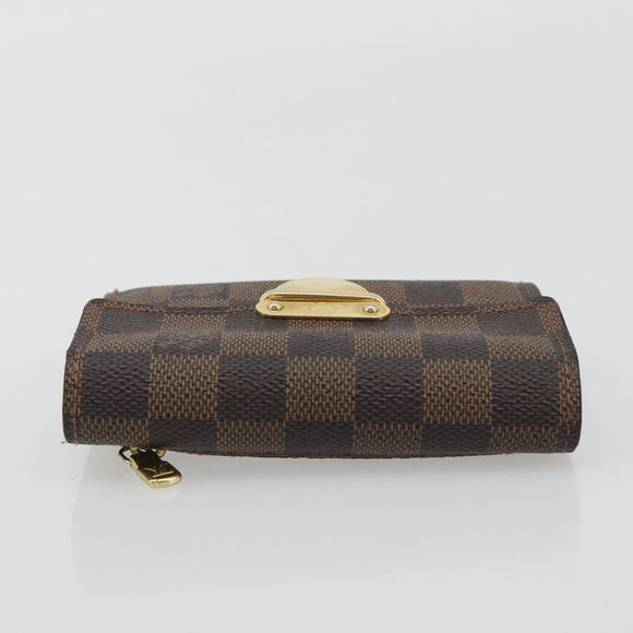 LOUIS VUITTON Damier Ebene Portefeuille Koala Bifold Wallet N60005 Auth 193156A