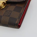 LOUIS VUITTON Damier Ebene Portefeuille Koala Bifold Wallet N60005 Auth 193156A-8