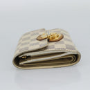 LOUIS VUITTON Damier Azur Portefeuille Joy Bifold Wallet N60030 LV Auth 193157-3