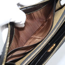 FENDI Zucca Canvas Long Wallet Black Brown Auth 193160V-20