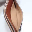LOEWE Card Case Leather Brown Auth 193161V-20
