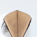 LOEWE Card Case Leather Brown Auth 193161V-23