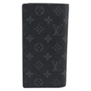 LOUIS VUITTON Monogram Eclipse Portefeuille Braza Wallet M61697 LV Auth 193162V-3