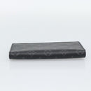 LOUIS VUITTON Monogram Eclipse Portefeuille Braza Wallet M61697 LV Auth 193162V-5