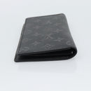LOUIS VUITTON Monogram Eclipse Portefeuille Braza Wallet M61697 LV Auth 193162V-6