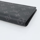 LOUIS VUITTON Monogram Eclipse Portefeuille Braza Wallet M61697 LV Auth 193162V-9