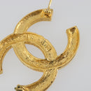 CHANEL COCO Mark Brooch metal Gold Tone CC Auth 193163V-8