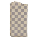 LOUIS VUITTON Damier Azur Etui A Lunettes MM Glasses Case N60025 LV Auth 193165V-2