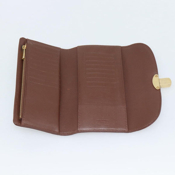 LOUIS VUITTON Mahina Portefeuille Amelia Wallet Leather M95996 LV Auth 193168V