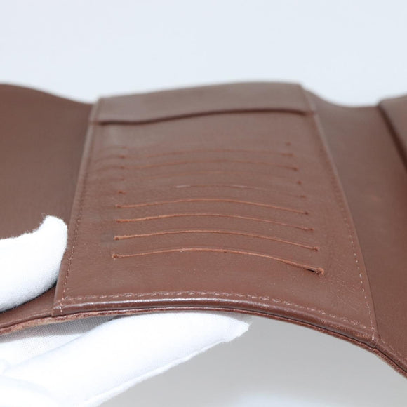LOUIS VUITTON Mahina Portefeuille Amelia Wallet Leather M95996 LV Auth 193168V