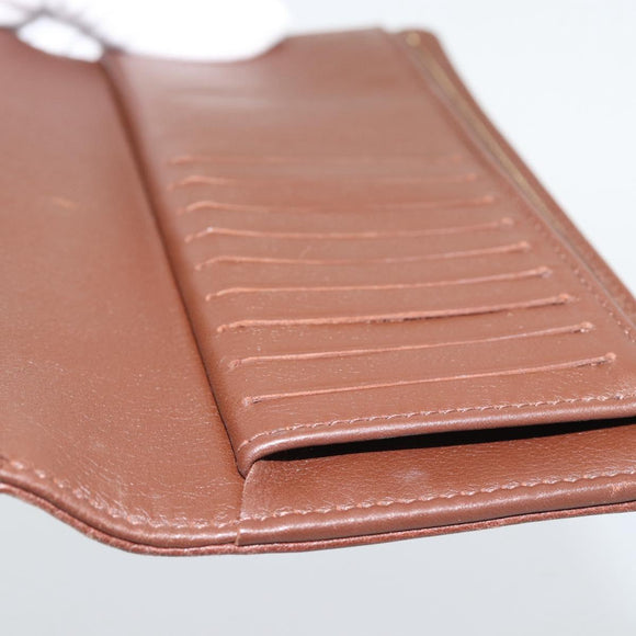 LOUIS VUITTON Mahina Portefeuille Amelia Wallet Leather M95996 LV Auth 193168V