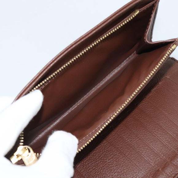 LOUIS VUITTON Mahina Portefeuille Amelia Wallet Leather M95996 LV Auth 193168V