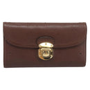 LOUIS VUITTON Mahina Portefeuille Amelia Wallet Leather M95996 LV Auth 193168V-13