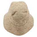 Salvatore Ferragamo Gancini Bucket Hat Canvas Beige Auth 193308A-3