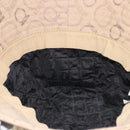 Salvatore Ferragamo Gancini Bucket Hat Canvas Beige Auth 193308A-9