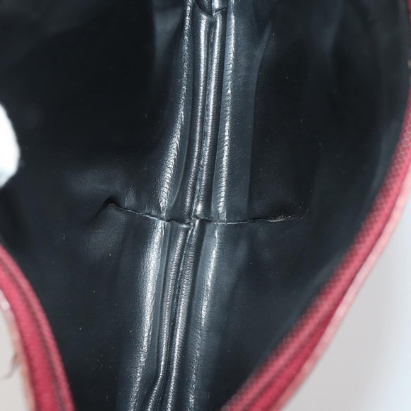 GUCCI Micro Canvas GG Supreme Clutch Bag 3 Set Navy Beige Red Auth 193326