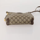 GUCCI Micro Canvas GG Supreme Clutch Bag 3 Set Navy Beige Red Auth 193326-7