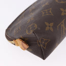 LOUIS VUITTON Monogram Pochette Cosmetic PM Pouch M43998 LV Auth 193337-15