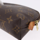 LOUIS VUITTON Monogram Pochette Cosmetic PM Pouch M43998 LV Auth 193337-16