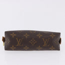 LOUIS VUITTON Monogram Pochette Cosmetic PM Pouch M43998 LV Auth 193337-7