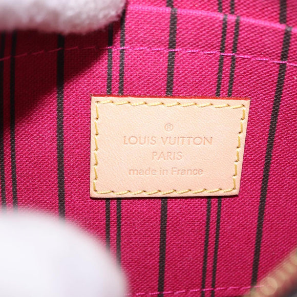 LOUIS VUITTON Monogram Neverfull PM Pouch LV Auth 193338