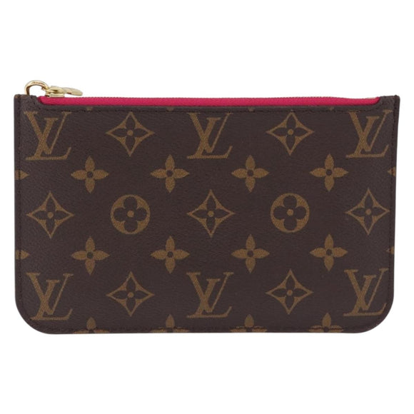 LOUIS VUITTON Monogram Neverfull PM Pouch LV Auth 193338