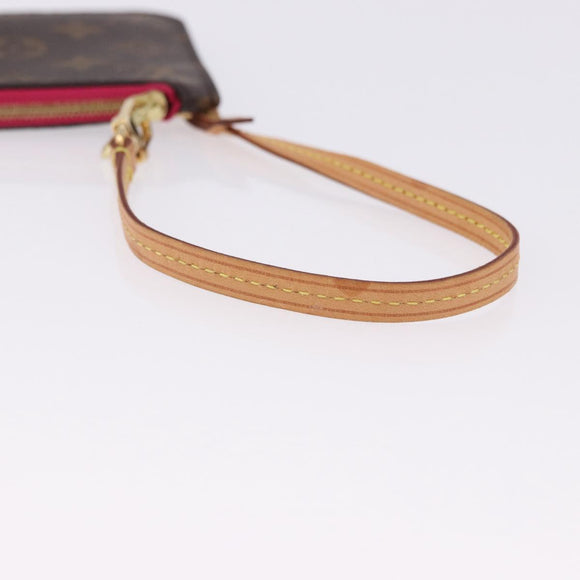 LOUIS VUITTON Monogram Neverfull PM Pouch LV Auth 193338