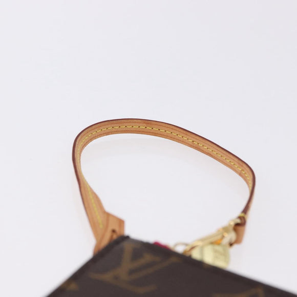 LOUIS VUITTON Monogram Neverfull PM Pouch LV Auth 193338