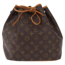LOUIS VUITTON Monogram Petit Noe Shoulder Bag M42226 LV Auth 193339V-13