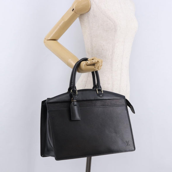 LOUIS VUITTON Epi Riviera Hand Bag Black M48182 LV Auth 193340