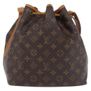 LOUIS VUITTON Monogram Petit Noe Shoulder Bag M42226 LV Auth 193342-3