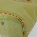 LOUIS VUITTON Monogram Vernis Houston Hand Bag Baby Blue M91005 LV Auth 193343-15