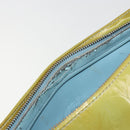 LOUIS VUITTON Monogram Vernis Houston Hand Bag Baby Blue M91005 LV Auth 193343-10