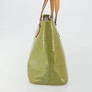 LOUIS VUITTON Monogram Vernis Houston Hand Bag Baby Blue M91005 LV Auth 193343-4