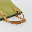 LOUIS VUITTON Monogram Vernis Houston Hand Bag Baby Blue M91005 LV Auth 193343-7