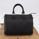 LOUIS VUITTON Epi Speedy 25 Hand Bag Black M59042 LV Auth 193346V-12