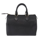 LOUIS VUITTON Epi Speedy 25 Hand Bag Black M59042 LV Auth 193346V-2