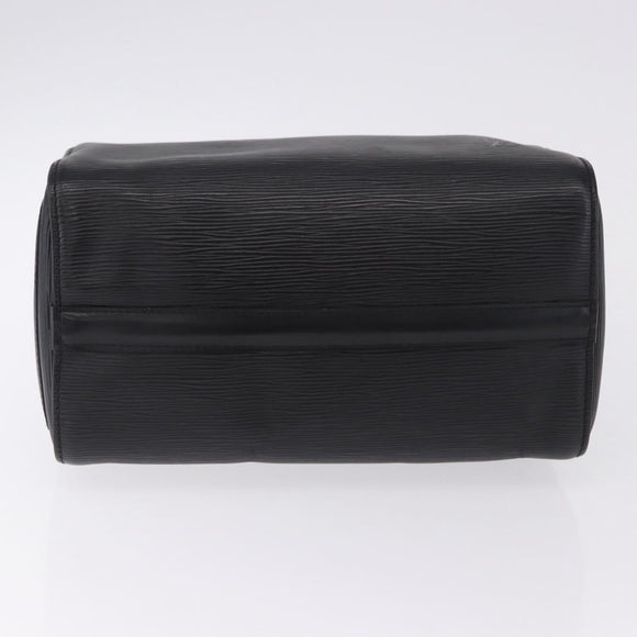 LOUIS VUITTON Epi Speedy 25 Hand Bag Black M59042 LV Auth 193346V