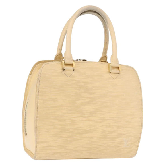 LOUIS VUITTON Epi Pont Neuf Hand Bag Vanilla Cream M5205A LV Auth 193347