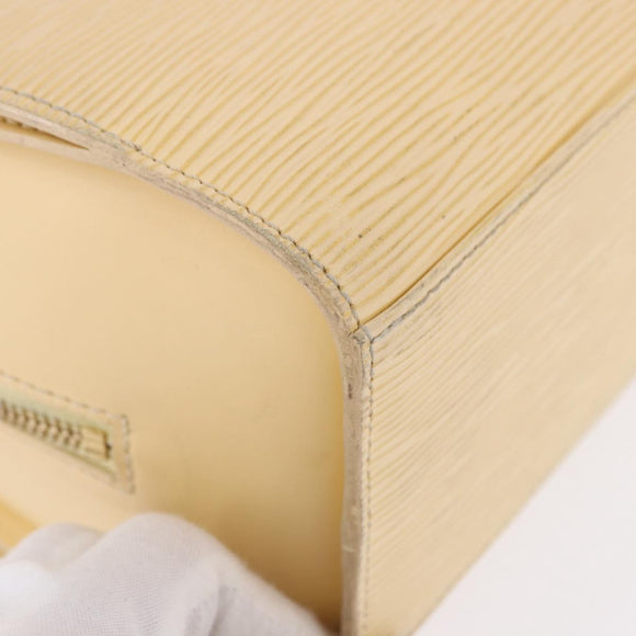 LOUIS VUITTON Epi Pont Neuf Hand Bag Vanilla Cream M5205A LV Auth 193347