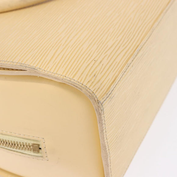 LOUIS VUITTON Epi Pont Neuf Hand Bag Vanilla Cream M5205A LV Auth 193347