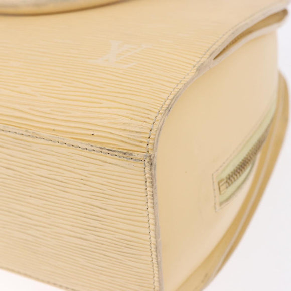 LOUIS VUITTON Epi Pont Neuf Hand Bag Vanilla Cream M5205A LV Auth 193347
