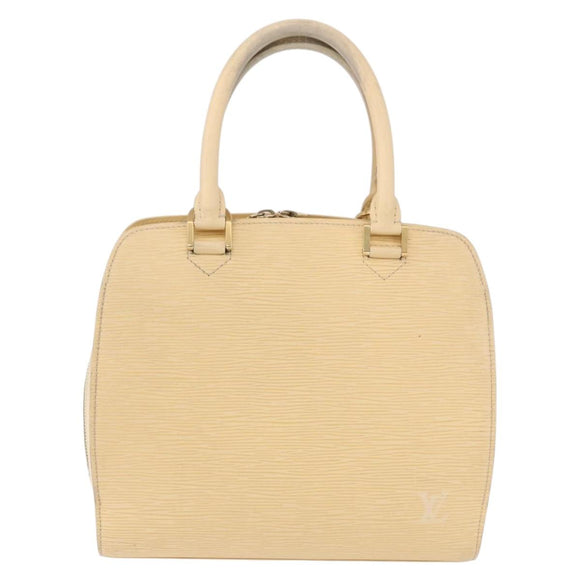 LOUIS VUITTON Epi Pont Neuf Hand Bag Vanilla Cream M5205A LV Auth 193347