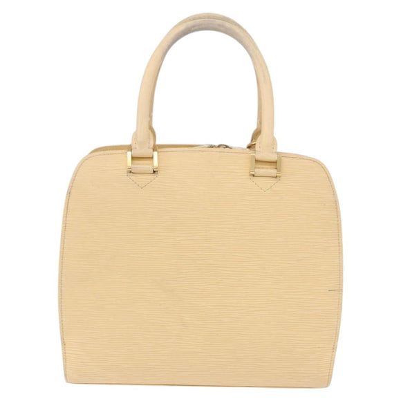 LOUIS VUITTON Epi Pont Neuf Hand Bag Vanilla Cream M5205A LV Auth 193347
